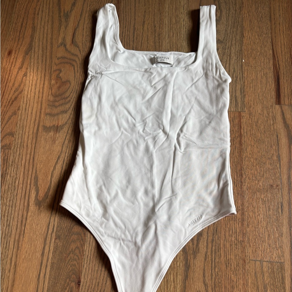 Aritzia White Bodysuit